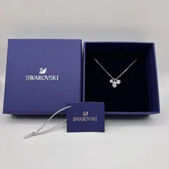 6938　SWAROVSKI　スワロフスキー　ネックレス　ATTRACT CLUSTER　ペンダント　レディース　アクセサリー　クリスタル　ドロップ　ラウンド　きれいめ　上品　エレガント