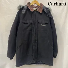カーハート トラディショナルコート ファーフード付き black M メンズ M ISItems【USED】【古着】【中古】50146822
