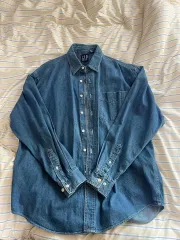 90s オールドGAP デニムシャツ L