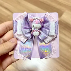 サンリオ ミニ リボンチャーム キーホルダー (クロミ)