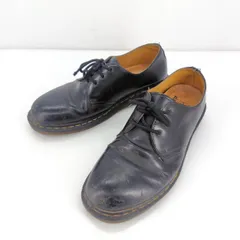 05w18560 ドクターマーチン Dr.Martens  3ホール シューズ  ブラック  US10 UK9 EU43 メンズ  UK9  靴  1461  【中古品】