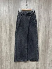 THE YOn ザヨン ワイド デニムパンツ sizeS/黒 ■■ レディース