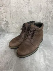 Timberland ティンバーランド レースアップ ショート ブーツ size27/茶 ◆■◎メンズ