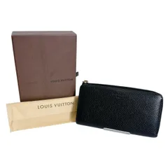 ルイヴィトン M63102 トリヨン ポルトフォイユ・コメット L字ファスナー 長財布 LOUIS VUITTON ノワール