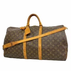 ★SALE【6ac3138】ルイヴィトン ボストンバッグ モノグラム キーポルバンドリエール55 M41414 ブラウン【中古】メンズ レディース ユニセックス