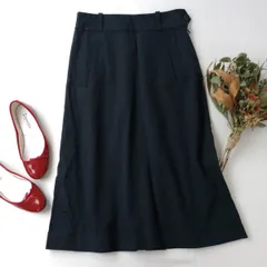 MARGARET HOWELL マーガレットハウエル ロングスカート コットン 綿 100％ (58Y＋8570)26A☆