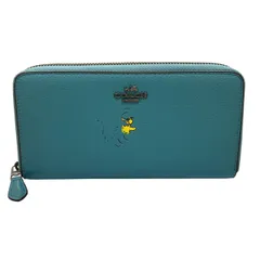コーチ COACH ラウンド 長財布 スヌーピー ウッドストック コラボ 16122B ♯1147010007