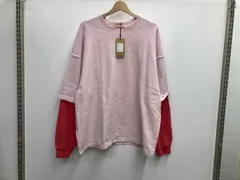 refomed リフォメッド REVERSIBLE L/S TEE RECU-034 リバーシブル バイカラー ピンク サイズ2
