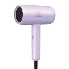 【新品未使用】【未開梱】サロニア スムースシャインドライヤー NiziU ( ニジュー ) コラボ プリズムパープル SAL24218NU
