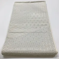 ［6856］袋帯 扇面花文様 お太鼓柄 正絹 着物 フォーマル