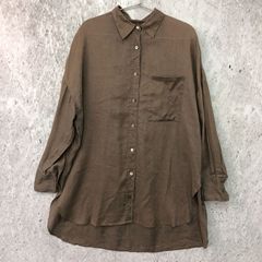 美品】SACRA サクラ ウール オーバーサイズ ドルマンシャツ 38 - メルカリ