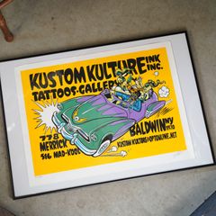FRANK KOZIK 限定シルクスクリーンポスター1996年 238/750 - メルカリ