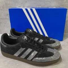 adidas Womens Samba OG Rhinestone 箱有 サイズ26.5 アディダス 