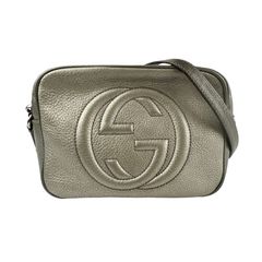 Gucci ソーホー ディスコバッグ グレー レザー 0673 - メルカリ