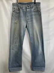 LEVI'S / リーバイス / 80s / 501 / 脇割 / ハチマル/ USA製 / ジーンズ / ボタン裏番号515 / スモールe / 不均等v / 古着