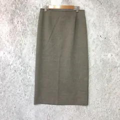 UNTITLED アンタイトル 裾スリットナロースカート グレー Sサイズ 〇□