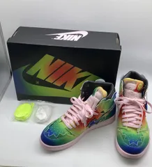 NIKE ナイキ/J Balvin × Nike Air Jordan 1 High OG \'Rainbow/26cm/箱、シューレースあり