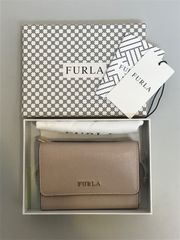FURLA レザー ピンク レディース 折り財布 9217 - メルカリ