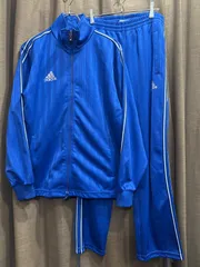 00s adidas トラックスーツ ジャージ セットアップ 上下M アディダス