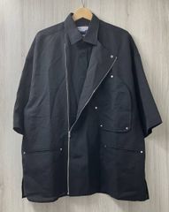 OAMC ブラック ジッパー付き 半袖シャツ - メルカリ