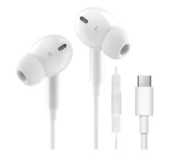 タイプC イヤホン TYPE-Cイヤホン 有線 【iphone15,16対応】 USB-Cイヤホン有線 TYPE-Cジャック HIFI音質 音量調整 重低音 高密着遮音設計 マイク付き 通話可能 ハイレゾ