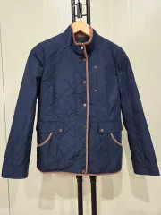 KITH レディース キルティングジャケット (ネイビー/Sサイズ)