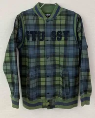 2026年最新】stussy スタジャン スウェットの人気アイテム - メルカリ