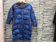 ATHLETA/ダウンジャケット/ブルー/迷彩/150/キッズ