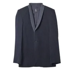 1205 カラーブロック ショールカラー テーラード ジャケット