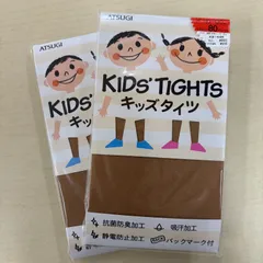 アツギ キッズタイツ   80デニール 　2足セット 110～130cm