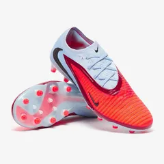 【送料無料・匿名配送】Nike ナイキ サッカースパイク Phantom 6 Elite Low AG-Pro 水色 赤 新品 正規品 並行輸入