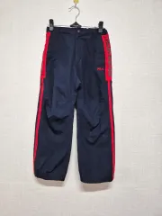 FILA フィラ ネイビー レッド LINE トレーナー ズボン