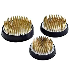 ZERONOWA 剣山 丸形 丸剣山 ゴムリング付き 華道 生け花 フラワーアレ