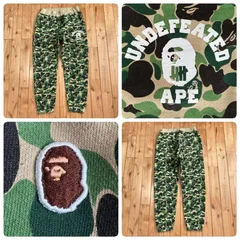 Undefeated × BAPE ABC CAMO スウェットパンツ Sサイズ a bathing ape sweat pants エイプ ベイプ アベイシングエイプ ABCカモ hy8