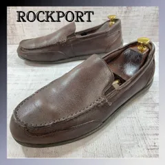 ロックポート レザーシューズ ローファー 革靴 26.5 メンズ ブラウン