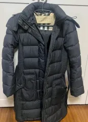 正規品 バーバリー ブリット ブラック レディース ダウン コート