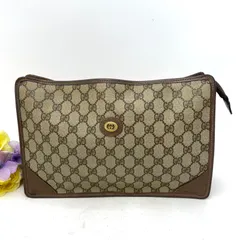 オールドグッチ インターロッキング GG柄 クラッチバッグ ポーチ GA303