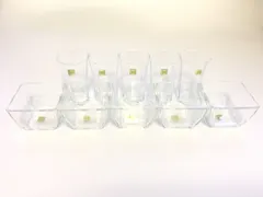 カメイガラス　ガラス製　小鉢　鉢皿　コップ　グラス　各5個セット　食器