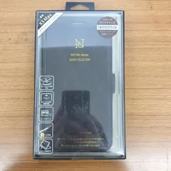 XS Max iPhone XS Max 手帳型 スマホケース ブラック iP18_65-VS03 NATURAL design SMART COLLECTION マグネット式サイドラップ ソフトTPU Qiワイヤレス充電 カードポケット スタンド機能のサムネイル