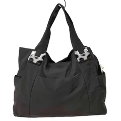 イアパピヨネ ear PAPILLONNER ショルダー付き樹脂パーツトートバッグ レディース  M