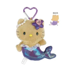 ハローキティ キティちゃん ファンタジーマスコットキーホルダー マーメイド 日焼けパープル KT01-20 サンリオ SANRIO