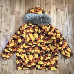 aape ファーパーカー A BATHING APE(アベイシングエイプ) / ファー付きジップパーカー/XS