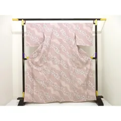 【未使用品】単衣　小紋　身幅Ｌ寸