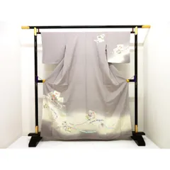 【未使用品】訪問着　友禅加工　刺繍入り