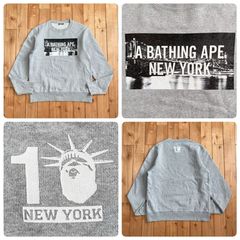 スワロフスキー BAPE スウェット ラインストーン ベイプ ape エイプ