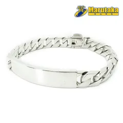 【 ティファニー IDブレスレット 】 TIFFANY&Co. 925 シルバー アクセサリー ヴィンテージ 50.6g 喜平 バングル IDブレス 中古 26-1-3 逸品質屋 丸高 甲子園店 送料無料 質屋出品 兵庫県 西宮市 甲子園 実店舗あります