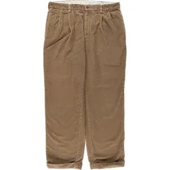 古着 ブルックスブラザーズ Brooks Brothers 346 ツータック コーデュロイパンツ メンズw34相当/eaa459880