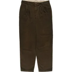 古着 90~00年代 エルエルビーン L.L.Bean ツータック コーデュロイパンツ メンズw34相当/eaa459881