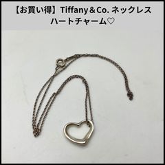 ✨極美品✨TIFFANY&Co. ティファニー カーブドハートネックレス 廃盤品 