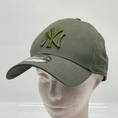 KO3814□NEWERA 9FORTY キャップ ヤンキース カーキ スナップバック 同色ロゴ